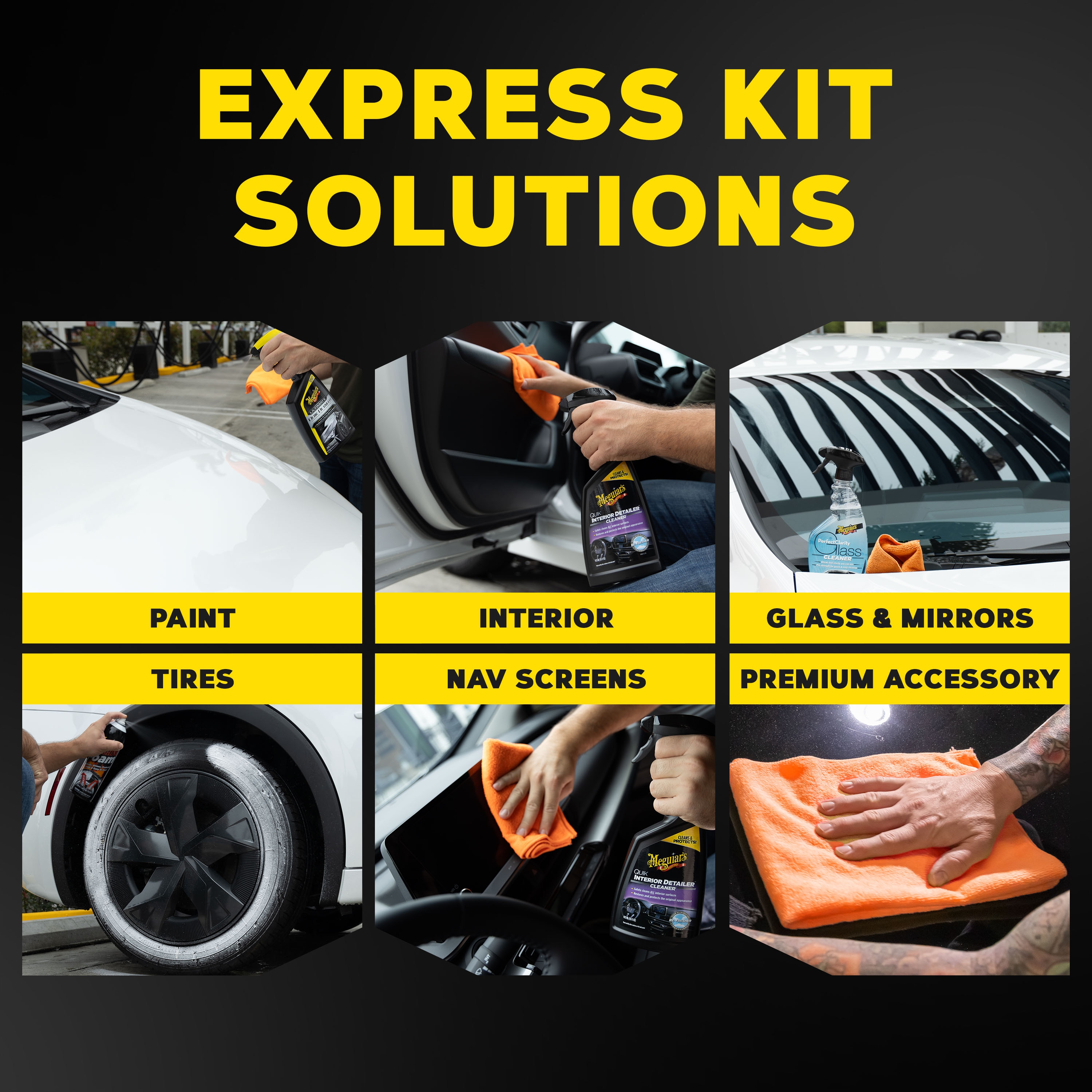 Meguiar's Drive-Thru Car Wash Express Touch-Up Kit - Perfect for